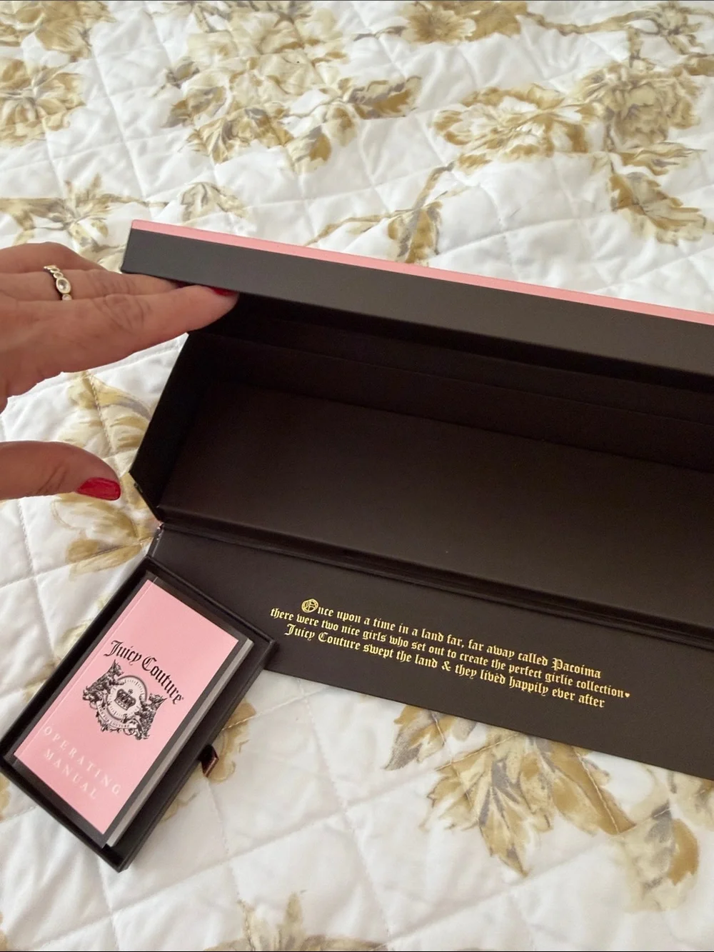 Juicy Couture Black Patent Leather Watch with Silver-Tone Case